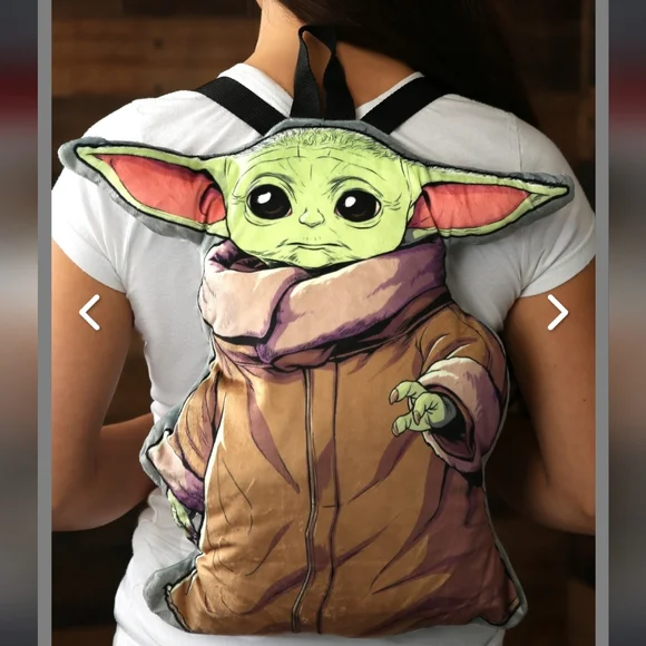 Bags | Star Wars Mandolirian Baby Yoda Back Pack Os | Poshmark display picture 3
